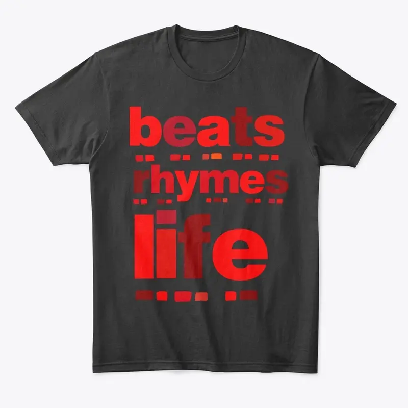 beats rhymes life (red)