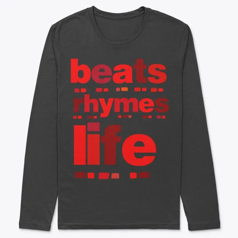 beats rhymes life (red)